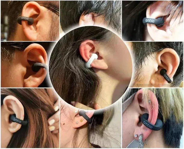 Ambie Wireless Earcuffs | Bluetooth Bone Conduction Earphones